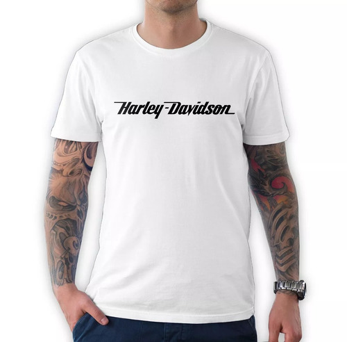 Camiseta Camisa Harley Davidson Moto Cod1 Rock Motocicle