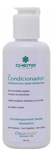 Oncosmetic Chemocare Crio Condicionador Revitalizante 120ml