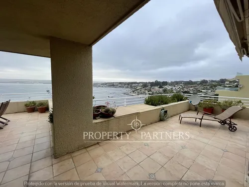 Algarrobo, Espectacular Departamento En Arriendo.