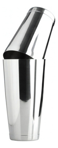 Kit Coqueteleira De Boston 840ml Com Peso Inox Pá De Gelo