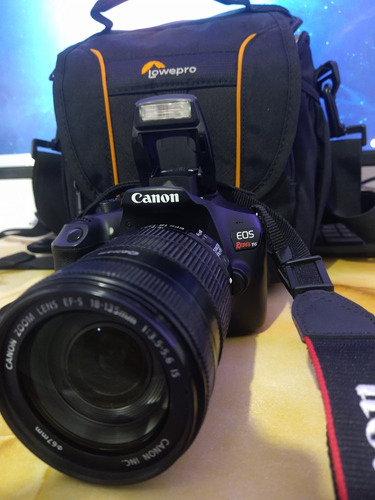 Camara Canon T6 + Lente 18 - 135 Mm Con Su Maleta
