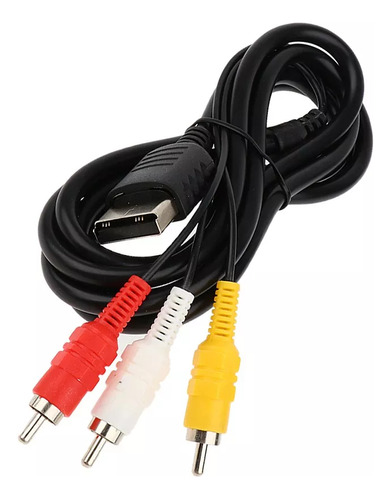 Cable Av Compuesto Para Sega Dreamcast Audio Y Cable