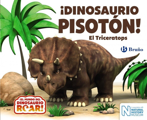 Dinosaurio Pisoton El Triceratops Bruño