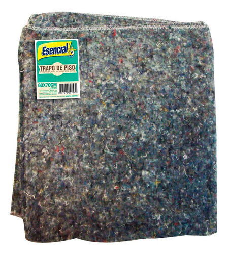 Trapo De Piso  Gris Consorcio 60x70 Cm Esencial Trap Pro