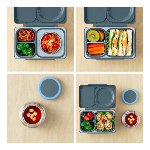 Omiebox Up Bento Box Para Crianças | Lonchera Isolada | Jarr