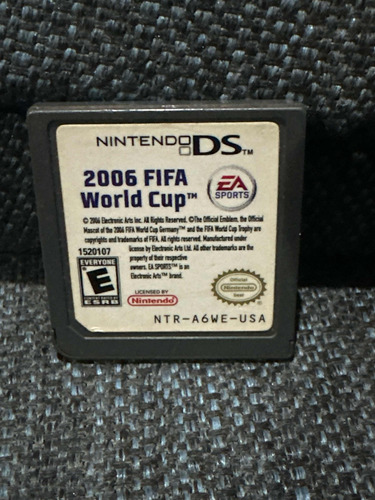 2006 Fifa World Cup Nintendo Ds Solo Cartucho