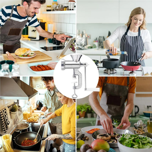 Deshacedarnedores De Carne Manuales Para Casa De Aluminio