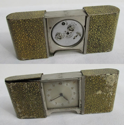 Antiguo Reloj De Viaje, Marca Foreign, Funciona, A Restaurar (Usado)