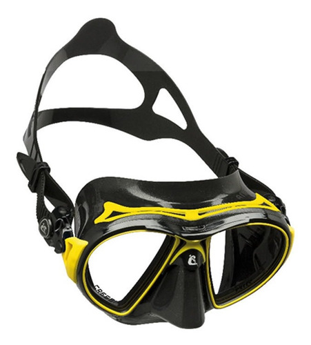 Mascara De Buceo Profesional  Air Cressi Amarillo