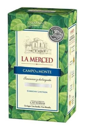 Yerba Mate La Merced Campo Y Monte - Kg a $90