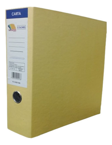 Carpeta Registrador Laficarton Tamaño Carta 5 Piezas