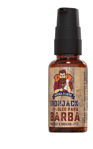 Óleo Aceite Para Barba Ironjack | Barba Forte 30ml
