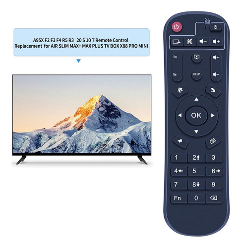 Control Remoto De Repuesto Para Android Box A95x X88 Pro F-