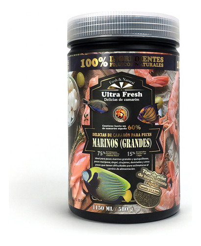 Alimento Marinos Grandes 1150ml 580g 86070