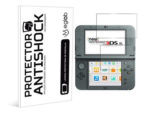 Protector De Pantalla Antishock Nintendo 3ds Xl