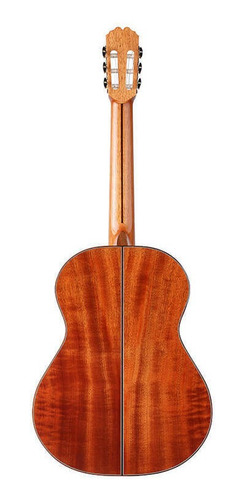Imagen 2 de 4 de Guitarra criolla clásica La Alpujarra 90 para diestros natural ébano brillante