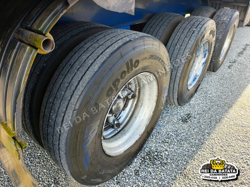 Carreta Semi Reboque Baú Facchini 3 Eixos C/ Pneus 28 Pallet