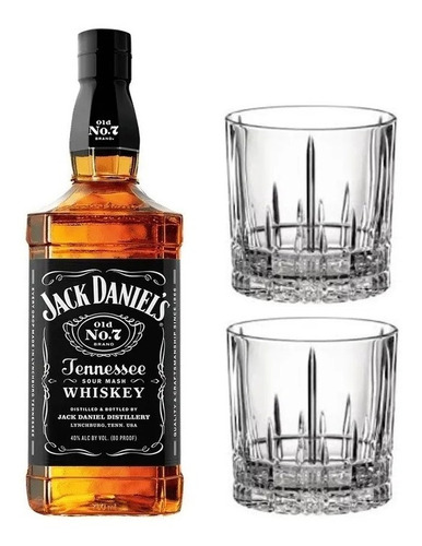 Combo Jack Perfect ( Jack Daniels + 2 Vasos Spiegelau)
