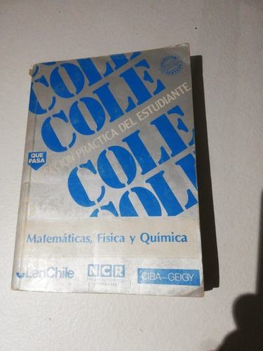 Libro Matemáticas, Física Y Química, Que Pasa