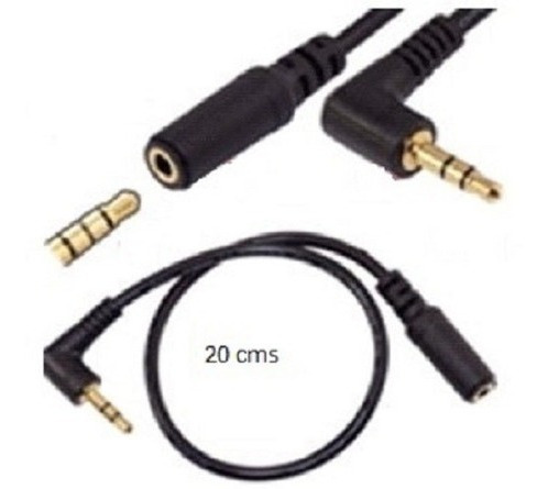 Puntotecno - Cable Extension Plug 4 Polos 20 Cms