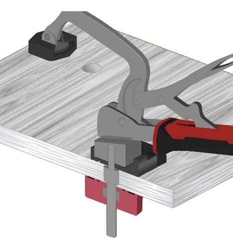 Imagen 5 de 6 de Benchlock Base Para Prensas Pocket Hole De Banco 4016