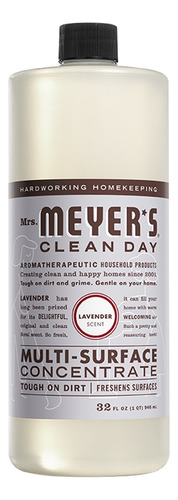 Mrs Meyer Multi Surface Concentrate Lavender 946ml