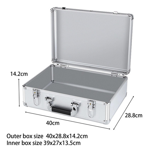 Caja De Herramientas De Aluminio Caja De Aleación Tecla L