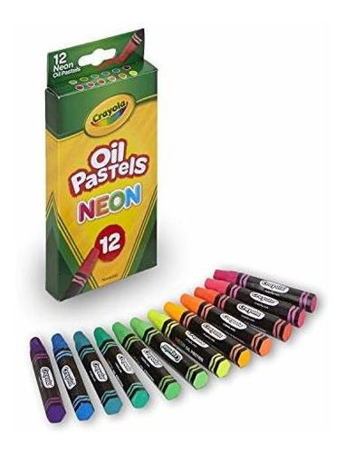 Pasteles Al Óleo Crayola, Colores Neón Surtidos, Regalo Para