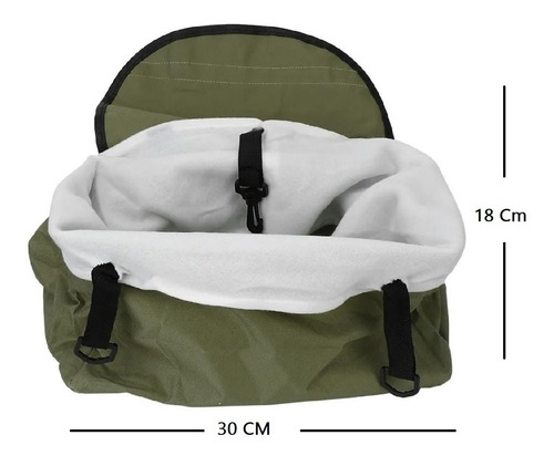 Imagen 2 de 4 de Bolsa Plegable De Mascotas Ajustable Para Automovil