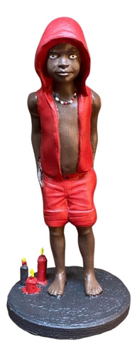 Exu Mirim (r) 22cm - Resina - Umbanda Candomble