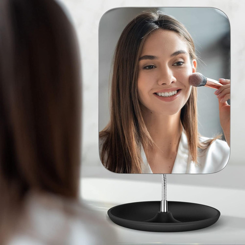 Mirror De Tocador De Mesa De Lfoyou Con Soporte - Espejo De