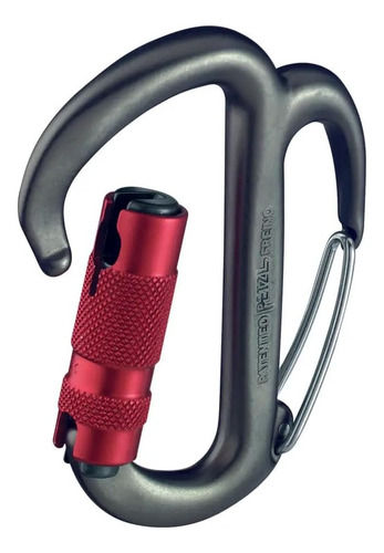 Mosquetón Petzl Freino Twist-Lock M42 Mosquetón con gancho de frenado para descensor Mayor Control Escalada y Descenso