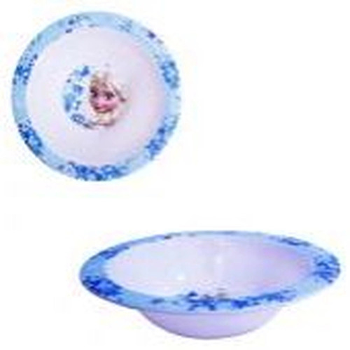 Imagem 4 de 6 de Prato Infantil Fundo Tipo Tigela Frozen Elsa Disney Gedex