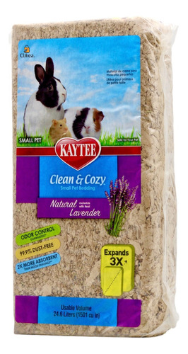 Sustrato Clean & Cozy Natural Con Lavanda 24.6 L Kaytee