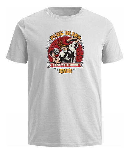 Camisetas My Hero Academia Ultra Rumble Algodon Blanca Anime