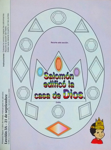 Material De Escuela Bíblica Para Niños Discontinuo Actvi.
