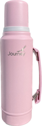 Termo Journey 1 Litro Tapón Cebador Acero Inoxidable Mate 