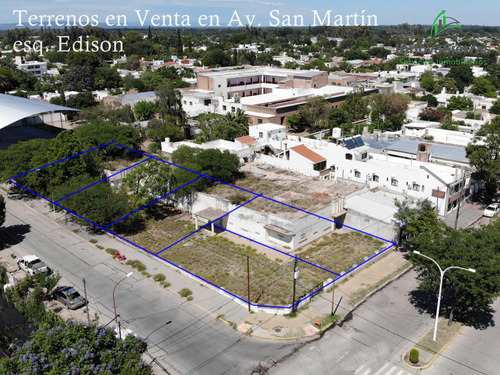 Excepcionales Últimos 2 Lotes En Venta En Villa Dolores, Av. San Martín Esquina Edison