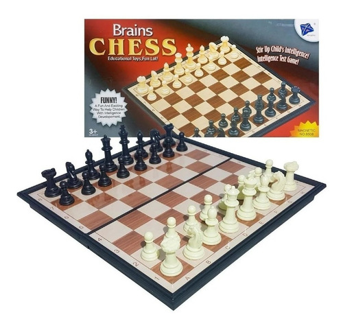 Ajedrez Magnético Juego Mesa Tablero 33x33cm