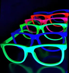 Anteojos Lentes Fluo Way X 12 Fluor Cotillon Carioca