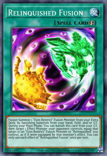 Relinquished Fusion - Colorful Ultra Rare   Lds1   Azul