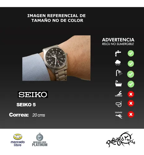 Reloj Hombre Seiko 5 Automático Colores Surtidos/relojesymas