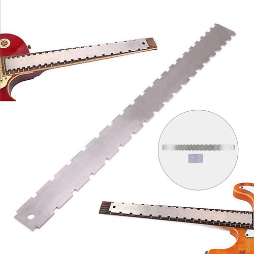 Regla Con Muescas Para El Cuello De Guitarra, Calibre De Acc