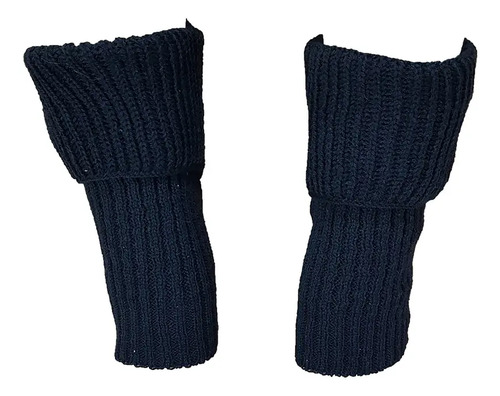 Polaina Modelo Fang - Katlen Tricot Cor Preto Tamanho Único