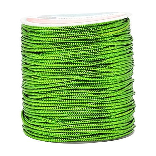 Cordón Metálico Brillante Verde De 2 Mm Etiqueta De A...