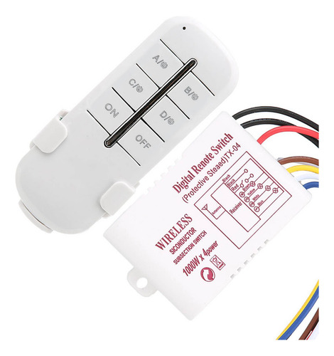 Receptor Rf Remoto Rf Ac180-240 V Con Control Inalámbrico De