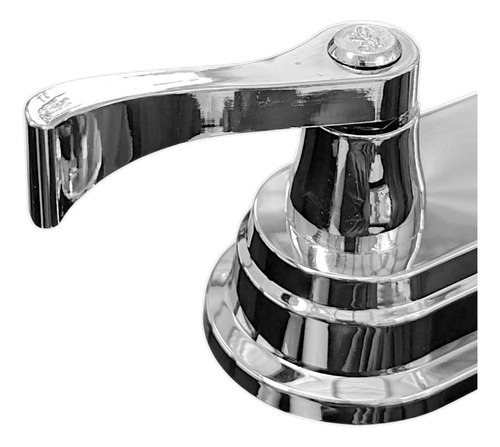 Mezcladora Abs Cromada Para Fregadero 8puLG Fontanery Acabado Cromado Color Plateado
