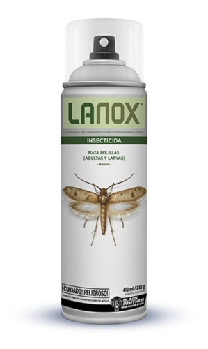 Insecticida Profesional Lanox Polillas Y Larvas 410 Ml 