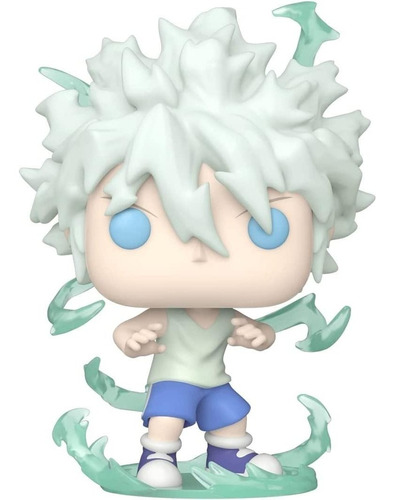 Figura De Acción Hunter X Hunter: Personaje De Anime Killua Zoldyck Con Rayos De Electricidad Edicion Especial De Funko Pop! 59226 Animation