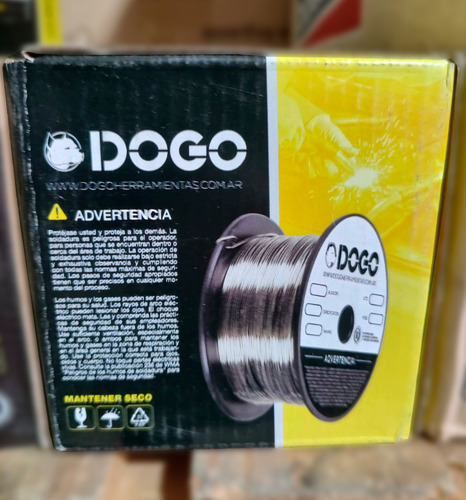 Rollo De Alambre Dogo P/soldar S/gas 0,8mm 0,9kg Tecnofast